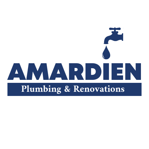 Blue Professional Plumbers And Faucets Logo